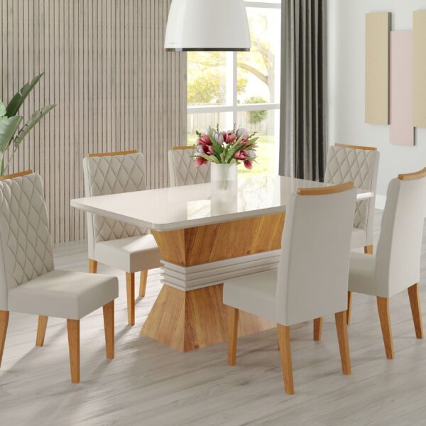 Sala Deli 160 6C Iza Mel Blonde.Off White Vel Marfim Viero